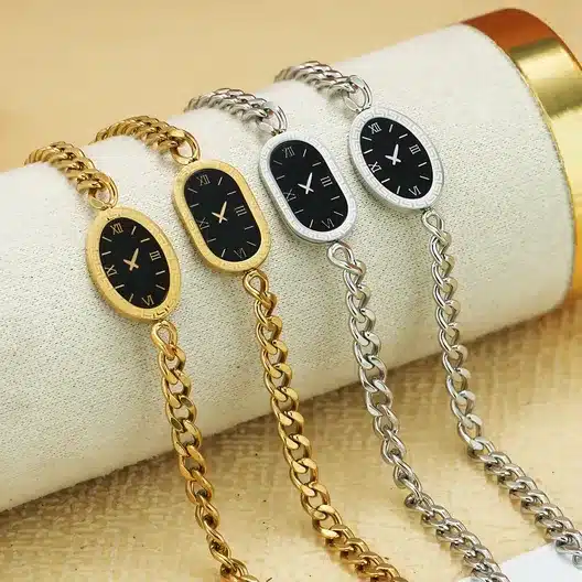 Luxury Vintage Chain Bracelet Watch for Women